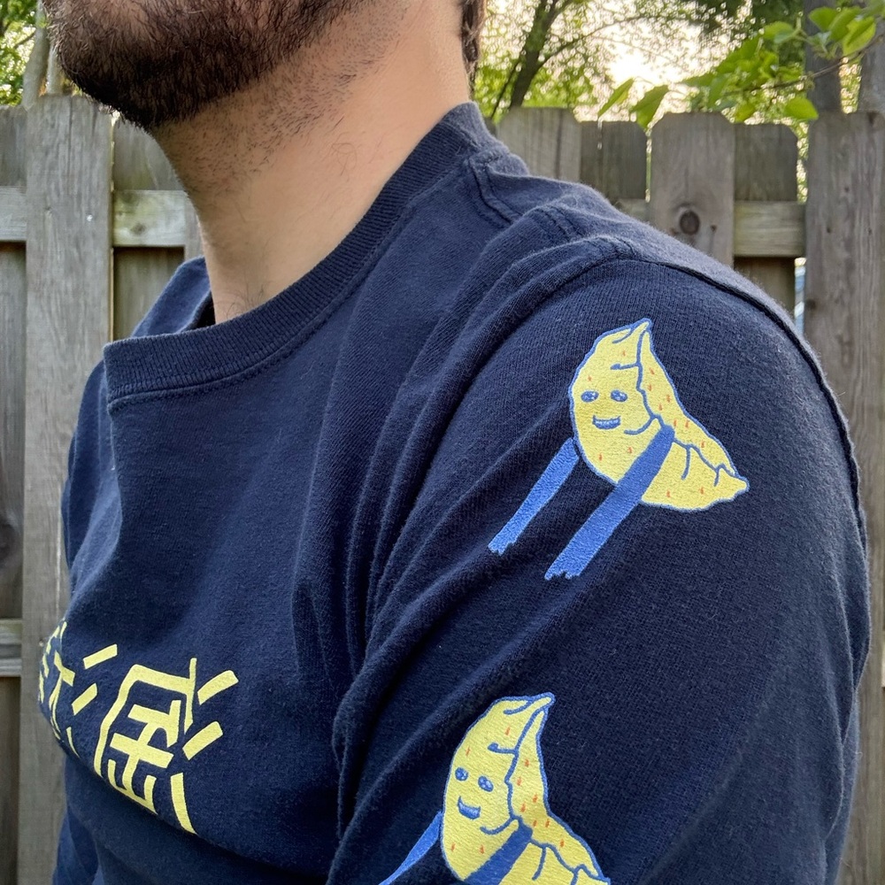 Vintage Long Sleeve with Dumpling Design